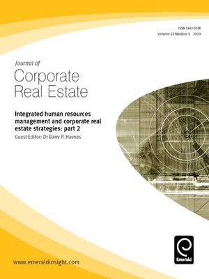 cover image of Journal of Corporate Real Estate, Volume 11, Issue 1